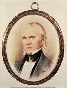 James Knox Polk door Unknown Artist