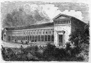 Jardin des Plantes in Parijs in 1861: verblijf van roofdieren