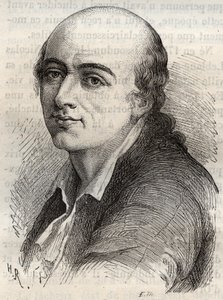 Jean-Claude Delametherie (Jean Claude la metherie) (1743-1817) Frans natuurkundige, mineralogist en paleontoloog. door Unknown artist