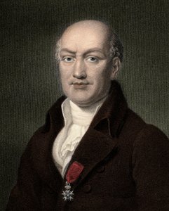Jean Baptiste Joseph Delambre 1749-1822 (gravure) door Unknown artist