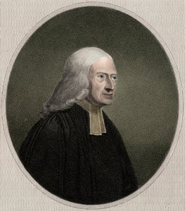John Wesley - gravure - 19e eeuw