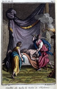 Judith snijdt Holoferne