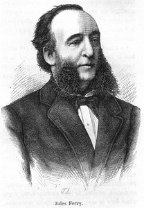 Jules Ferry (1832-1893), Franse politicus. door Unknown artist