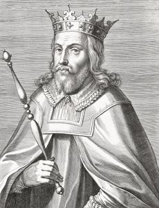 Koning Duarte I van Portugal. Edward I. Portret.
