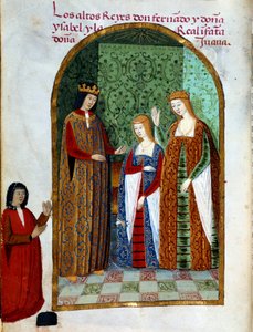 Koning Ferdinand II, Koning van Aragon en Sicilië, Joan, Koningin van Castilië en Isabella I van Castilië
