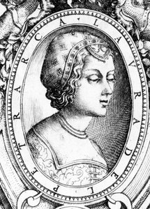 Laure de Noves door Unknown artist