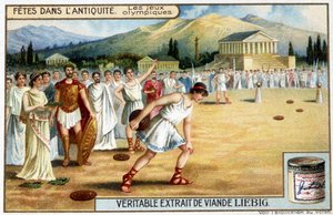 Liebig chromolithografie uit het einde van de 19e eeuw door Unknown artist