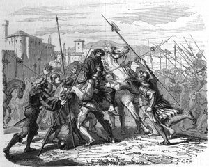 Lodewijk de More gevangen genomen (1500).
