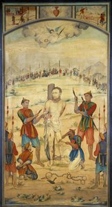 Martelaarschap van de Zalige Marchand Cochinchine door Unknown artist