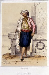 Moor van Algiers tijdens de tweede helft van de 19e eeuw door Unknown artist