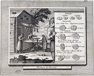 Muscovia munten en schoenmaker