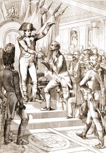 Napoleon deelde de orders van het Legioen van Eer uit in 1804.