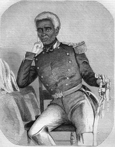 Nicolas Fabre Geffard President van de Republiek Haïti tussen 1859-1867.