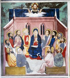 Pinksteren, Leven van Christus (15e eeuw) door Unknown artist