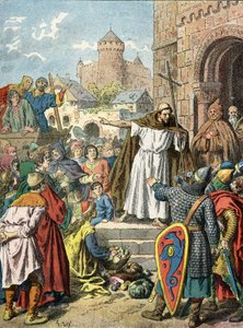 Petrus de Kluizenaar predikt de Kruistocht