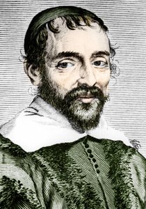 Pierre Gassendi (1592-1655), Franse filosoof, astronoom, wiskundige en natuurkundige. door Unknown artist