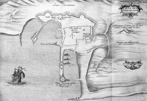 Plan van Rhodos (Rodos) - in 