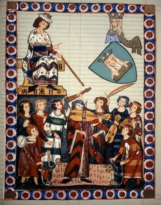 Poëzie van Troubadours door Meester Heinrich Frauenlob