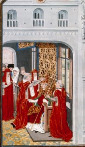 Paus Gregorius XI wijdt Avignon in 1370