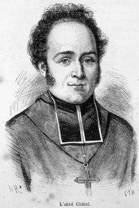 Portret van Abbé Ferdinand François Chatel (1795-1857), oprichter van de Franse Kerk ten tijde van de Julirevolutie door Unknown artist