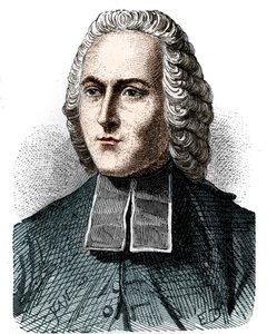 Portret van Abbe Jean Antoine (Jean-Antoine) Nollet (1700 - 1770), Franse natuurkundige - in 