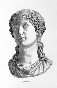 Portret van Agrippina de Jongere door Unknown artist