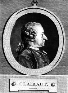 Portret van Alexis Claude Clairaut (1713-1765) Franse wiskundige.
