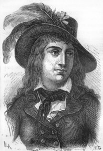 Portret van Anne Josèphe Terwagne, bekend als Théroigne de Méricourt (1762-1817), Franse revolutionair.