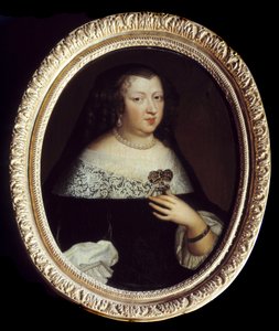 Portret van Anna van Oostenrijk, koningin van Frankrijk door Unknown artist