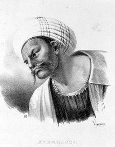 Portret van Averroës