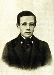 Portret van Bedrich Smetana (1824-1884), Tsjechisch componist en pianist