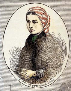 Portret van Bernadette Soubirous (1844-1879)