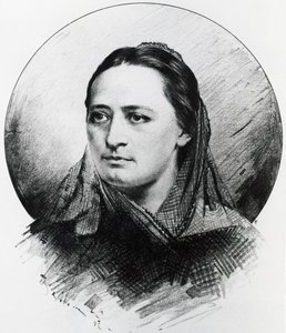 Portret van Bozena Nemcova door Unknown artist