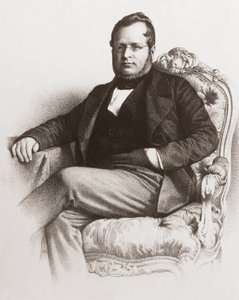 Portret van Camillo Benso, Graaf van Cavour (1810-1861) door Unknown artist