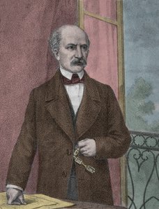 Portret van Carlo Cattaneo (1801-1869), Italiaanse patriot en filosoof door Unknown artist