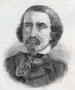 Portret van Charles Lagrange 1804-1857 - Franse Republikeinse politicus door Unknown artist