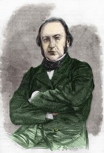 Portret van Claude Bernard (1813-1878), Franse fysioloog. door Unknown artist