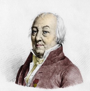 Portret van Claude Louis, Graaf Berthollet (1748 - 1822), Franse chemicus. Gravure uit 1820