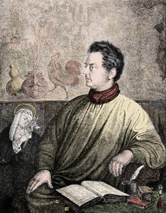 Portret van Clemens Brentano (1778-1842), Duitse schrijver en dichter