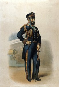 Portret van graaf Carlo di Persano Pellion (1806-1883), patriot van de Italiaanse eenheid
