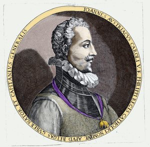 Portret van Don Juan van Oostenrijk (1547-1578), onwettige zoon van Karel V (1500 - 1558) door Unknown artist