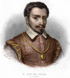 Portret van de hertog van Guise. François de Lorraine, hertog van Aumale, daarna 2e hertog van Guise Franse luitenant-generaal (1519 tot 1563)