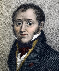 Portret van Emmanuel de Las Cases (1766-1842) Franse historicus - gravure uit de 19e eeuw