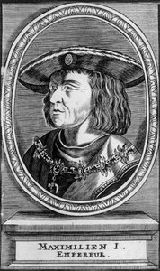 Portret van Keizer Maximiliaan I (1459 - 1519), n.d. door Unknown artist