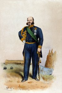 Portret van Eugenio di Savoia Carignano (1816-1888) door Unknown artist