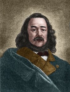 Portret van Ferdinand Freiligrath (1810-1876) Duitse schrijver