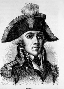 Portret van Francois Hanriot (1761-1794), Franse revolutionair door Unknown artist