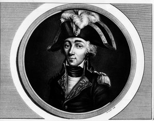 Portret van Francois Hanriot door Unknown artist