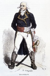 Portret van François Christophe Kellerman (gravure)