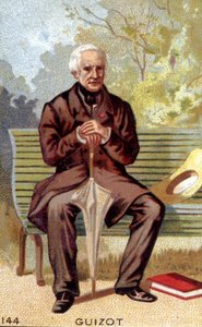 Portret van François Guizot (1787 - 1874), Franse politicus en historicus door Unknown artist